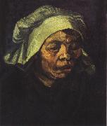 Vincent Van Gogh Head of a Peasant Woman with White Cap (nn04) china oil painting artist